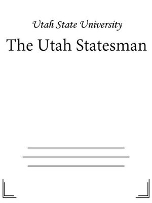 cover image of The Utah Statesman